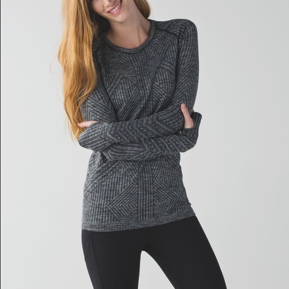 lululemon athletica Tops - Lululemon Rest Less Pullover Heathered black